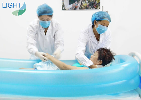 Eco 우호적 PVC 의학 부풀게할 수 있는 목욕통 현명한 가열 배터리 충전